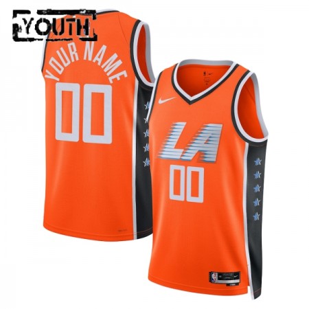 NBA Børn Trøje Los Angeles Clippers Custom 2025-26 Nike City Edition Orange Swingman NBA Børn Trøje Los Angeles Clippers Custom 2025-26 Nike City Edition Orange Swingman